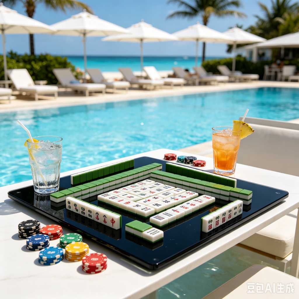 vintage gift mahjong set